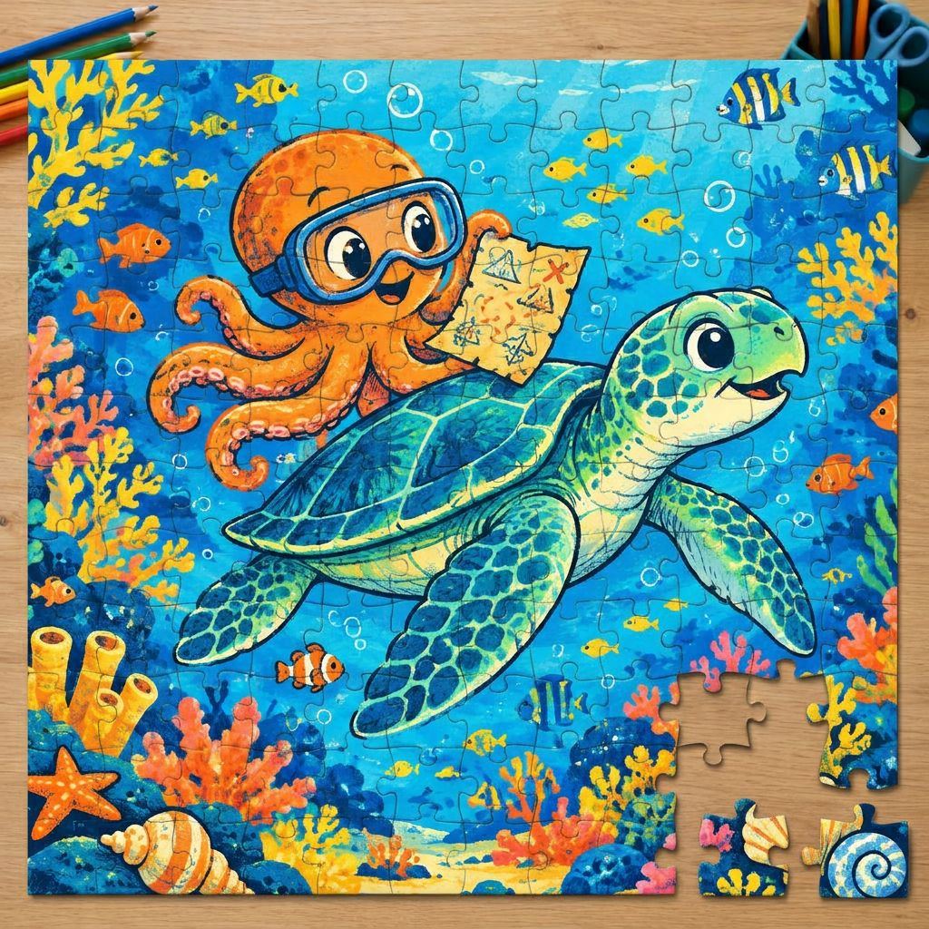 REEF EXPLORER - Art Puzzle