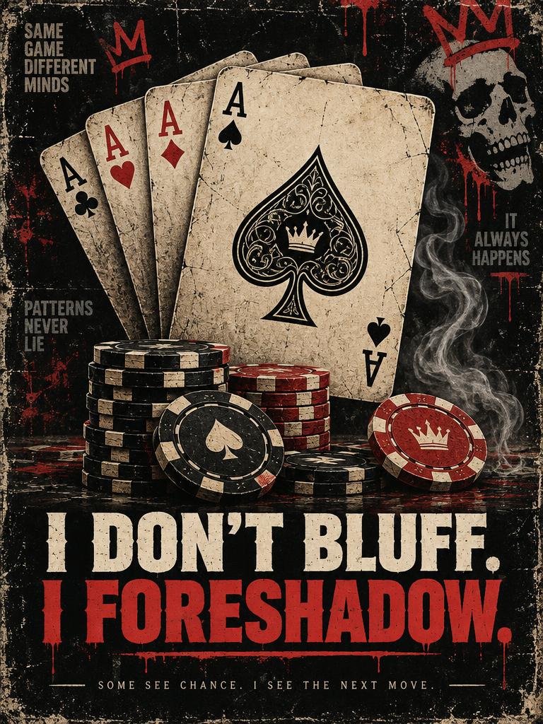 I DON'T BLUFF · Fleece Blanket