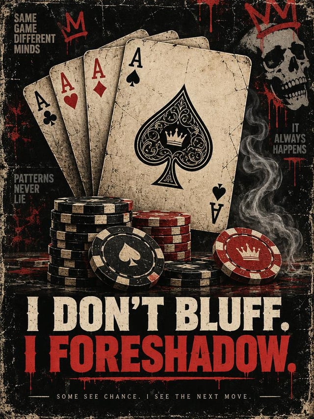 I DON'T BLUFF · Art Puzzle