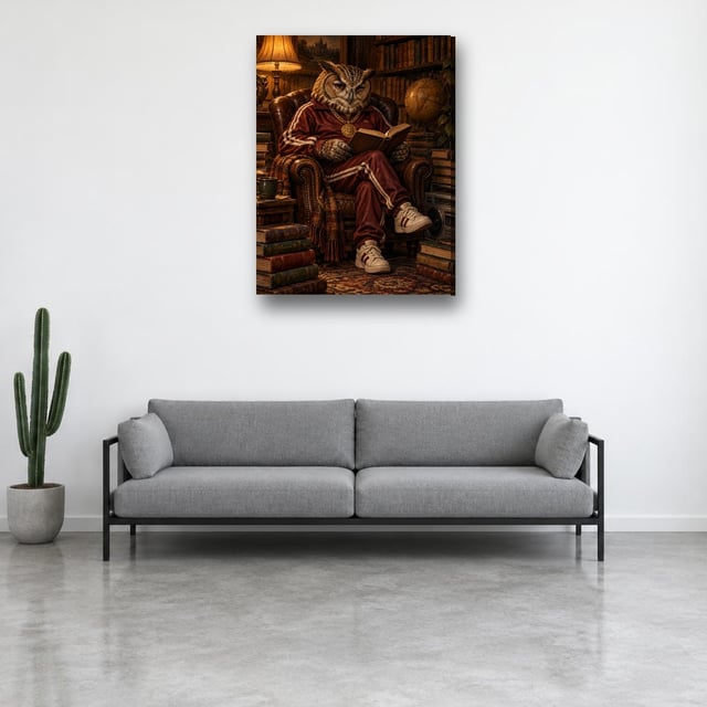 PROFESSOR HOOT - Canvas