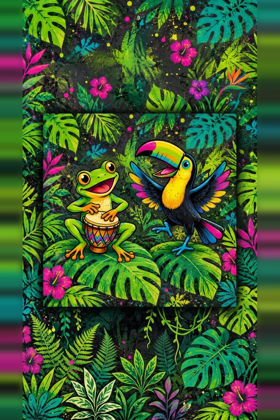 JUNGLE JAM - Accent Rug