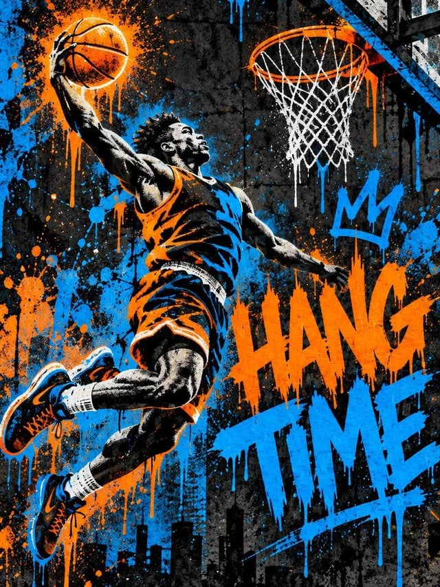 HANG TIME · Art Puzzle