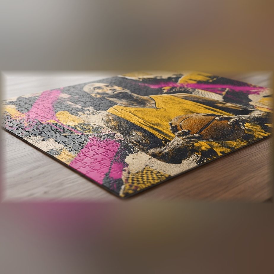 MAMBA FOCUS - Art Puzzle - Side view
