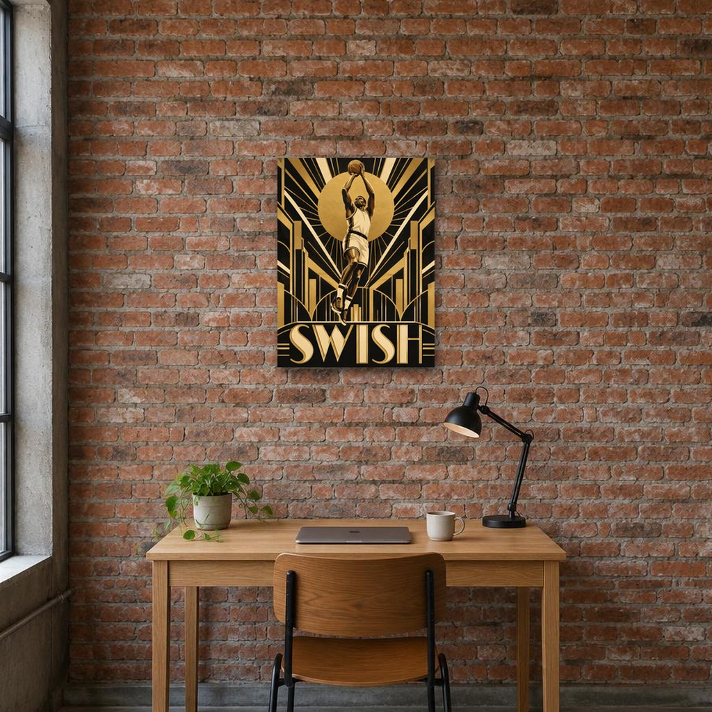 SWISH - Stretched Canvas