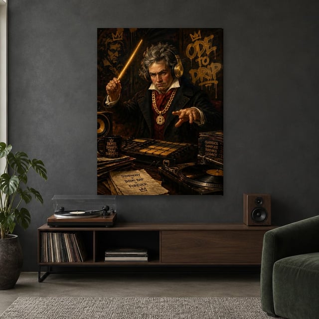 ODE TO DRIP - Canvas