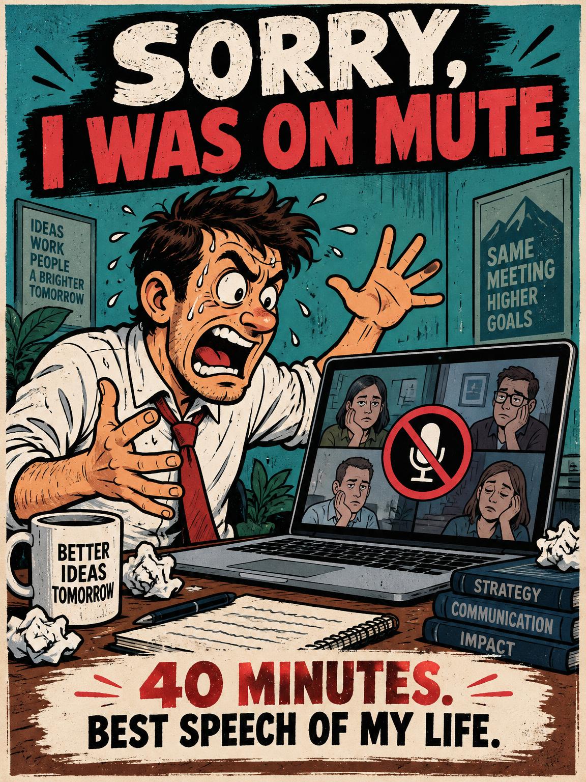 SORRY, I WAS ON MUTE - Canvas