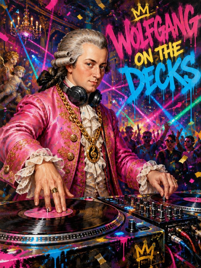 WOLFGANG ON THE DECKS