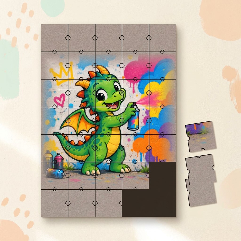 PAINT DRAGON - Art Puzzle