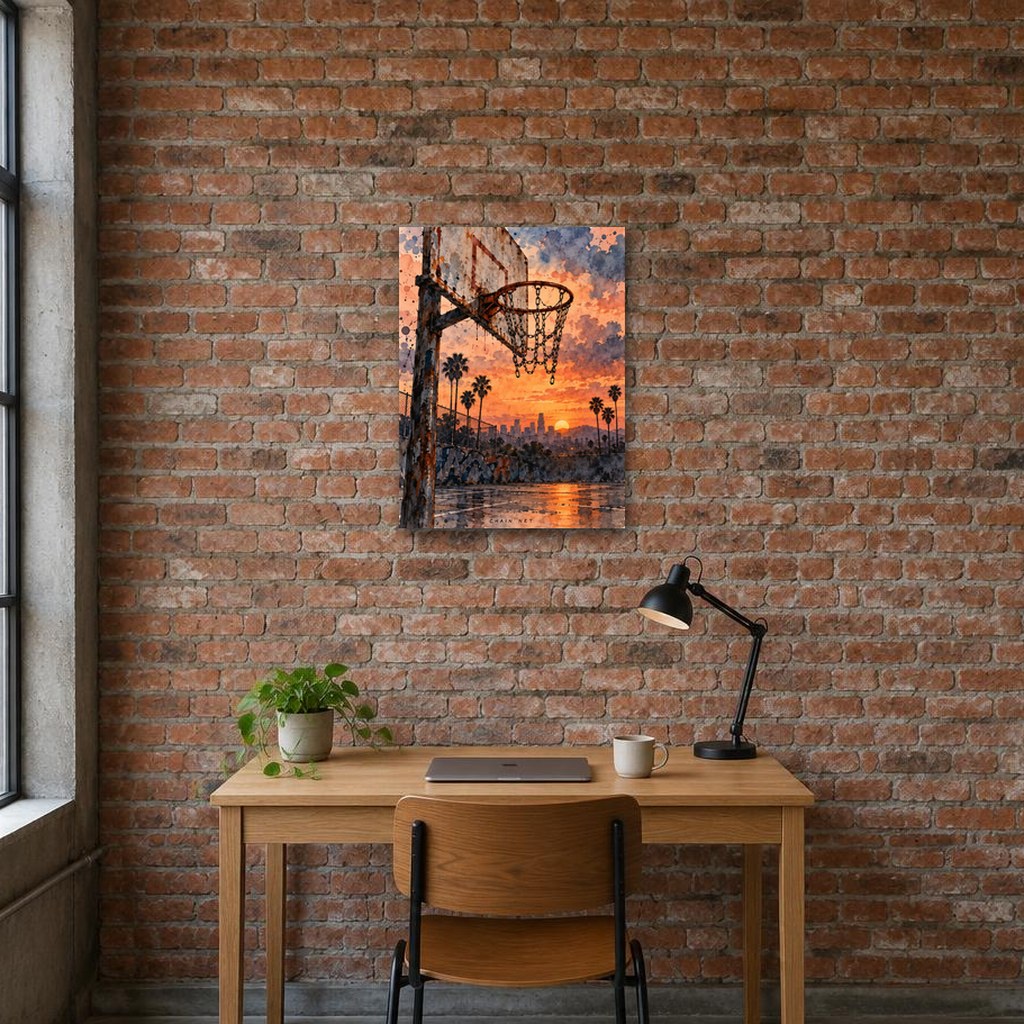 CHAIN NET - Stretched Canvas