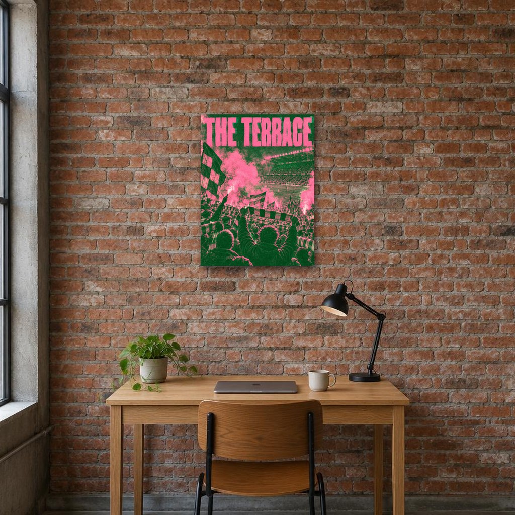 THE TERRACE - Stretched Canvas