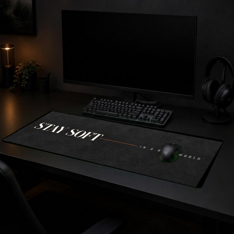 STAY SOFT - XXL Desk Mat