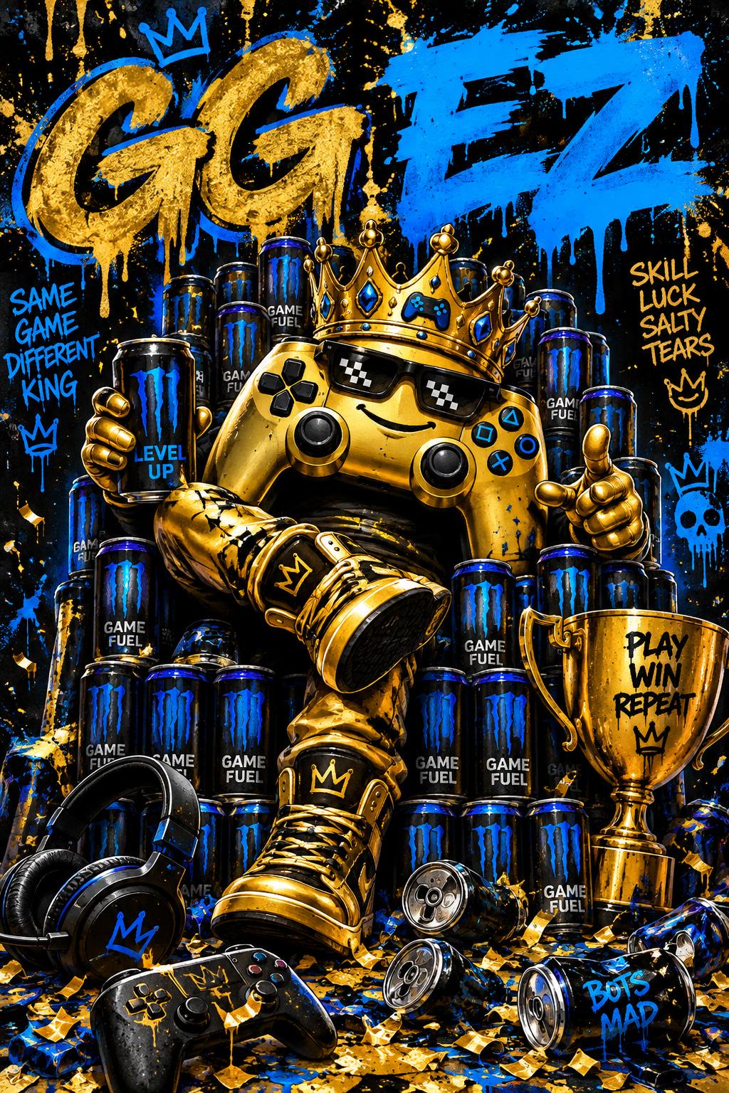GG EZ - Canvas - Flat artwork