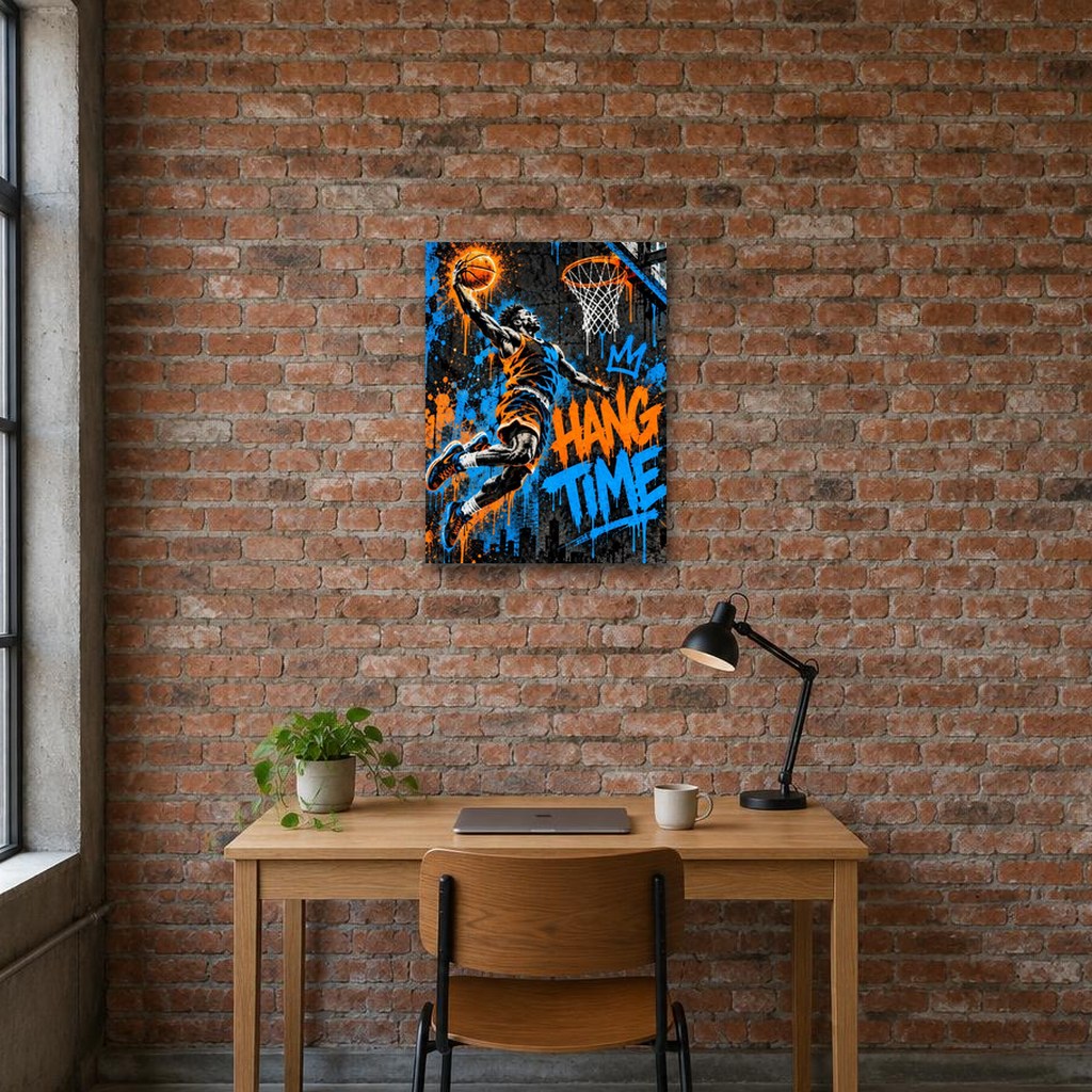 HANG TIME - Stretched Canvas