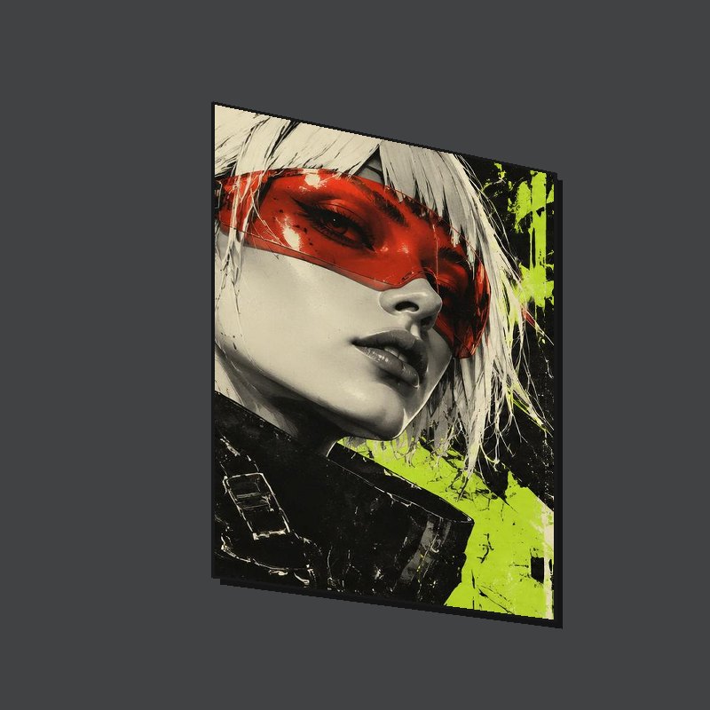 GHOST - Art Puzzle - Side view