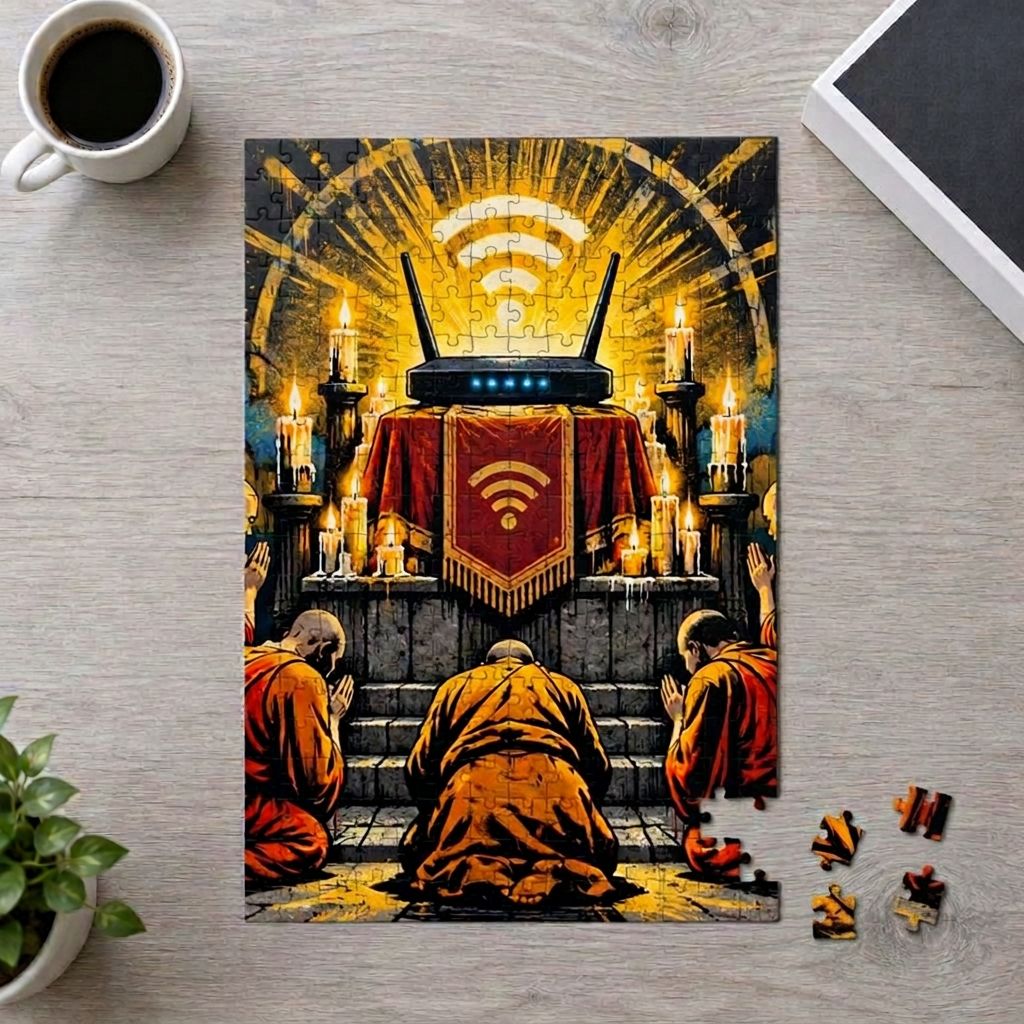 WIFI WORSHIP - Art Puzzle