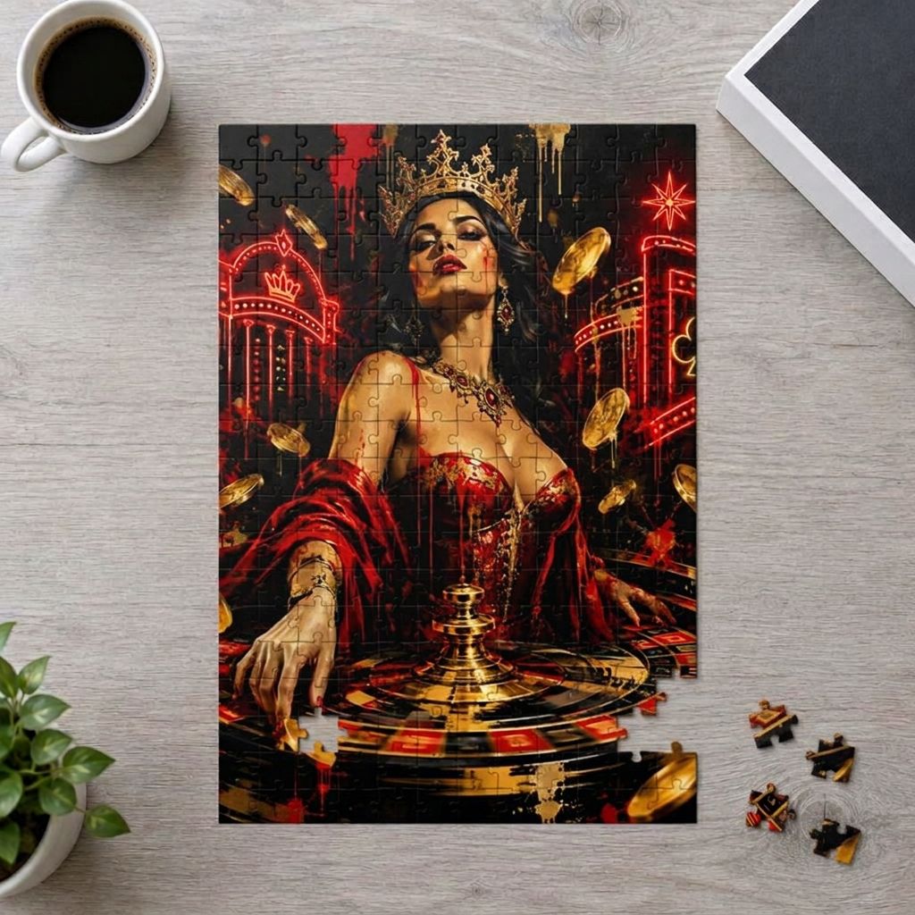 ROULETTE QUEEN - Art Puzzle