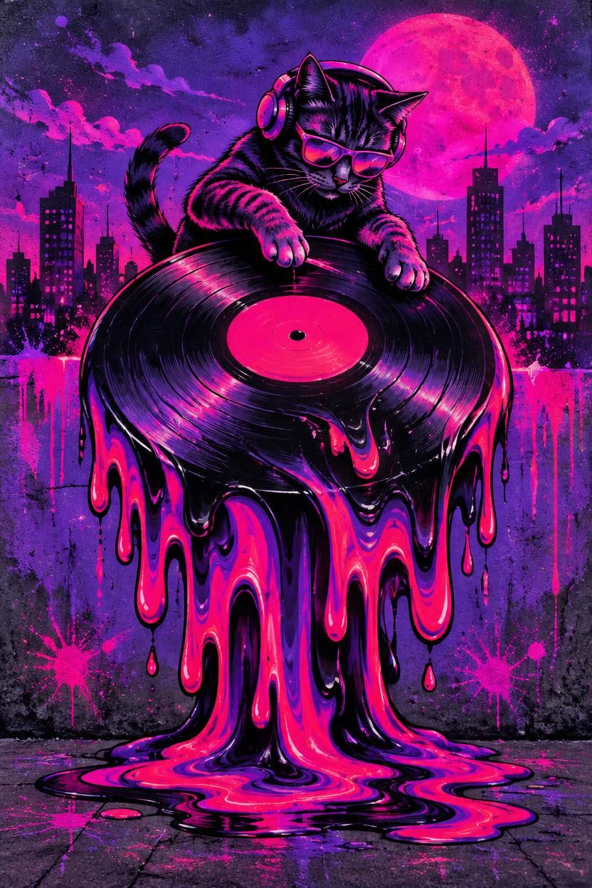 VINYL MELT - Canvas