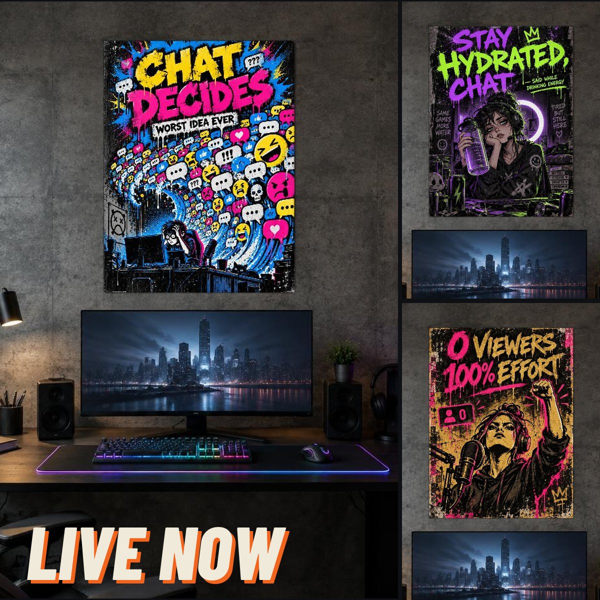 LIVE NOW