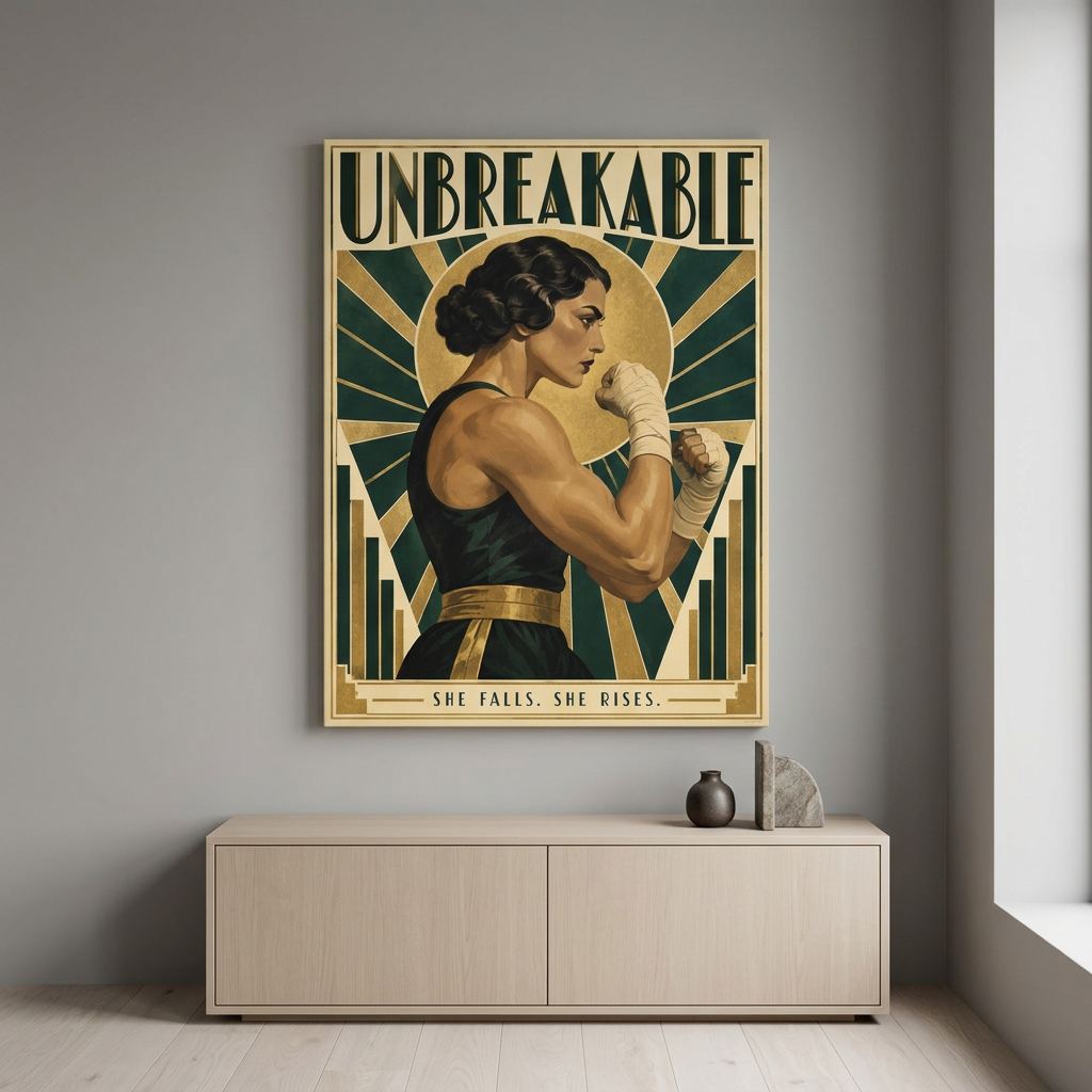 UNBREAKABLE - Stretched Canvas