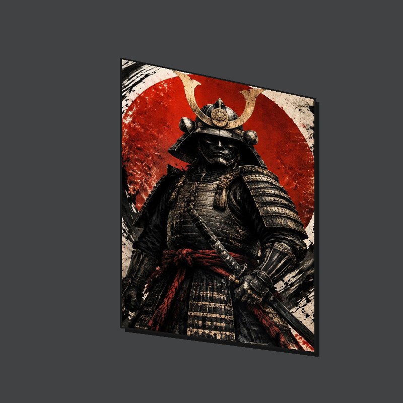 CRIMSON RONIN - Art Puzzle - Side view