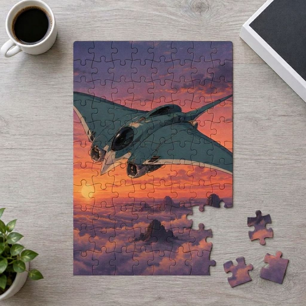 SKY MANTA - Art Puzzle