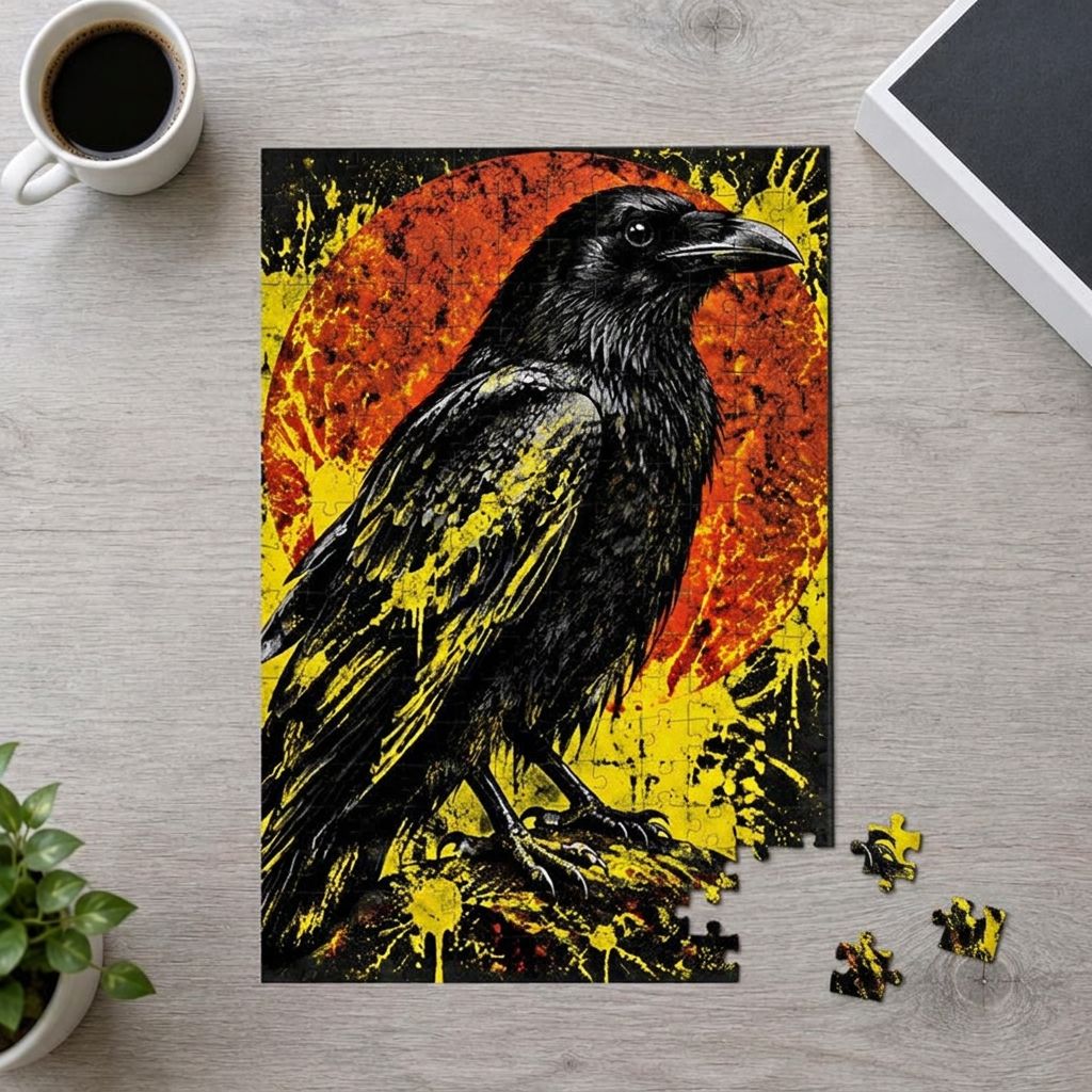 RAVEN FREQUENCY - Art Puzzle