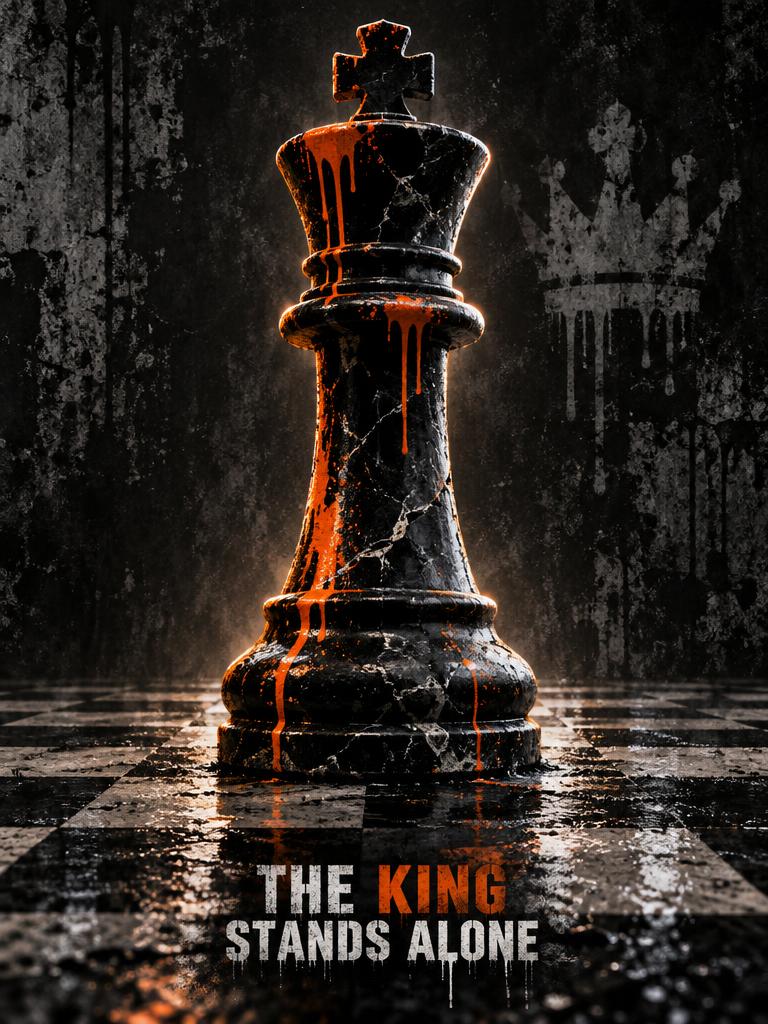 THE KING STANDS ALONE · Wall Tapestry