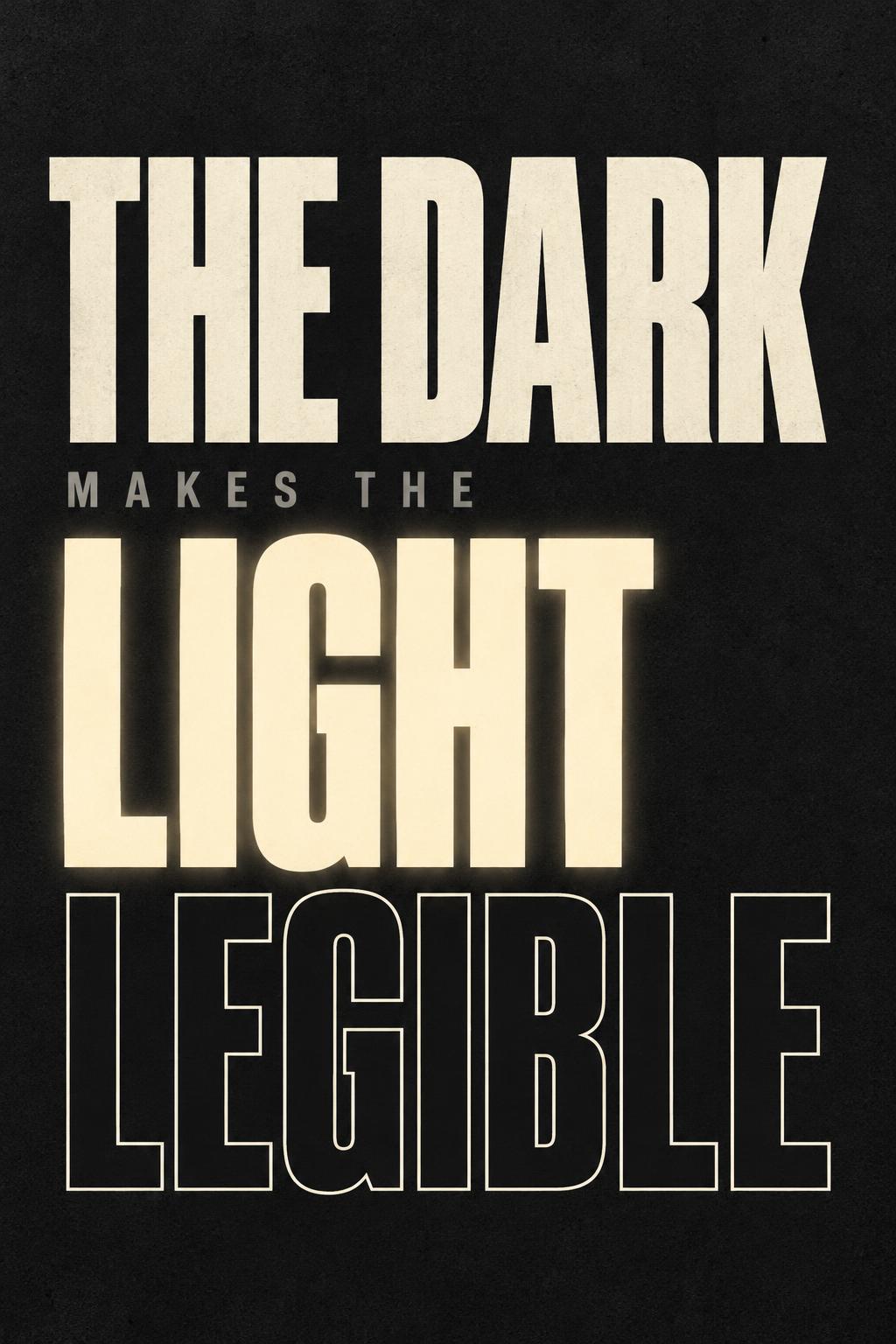 DARK LIGHT · Fleece Blanket