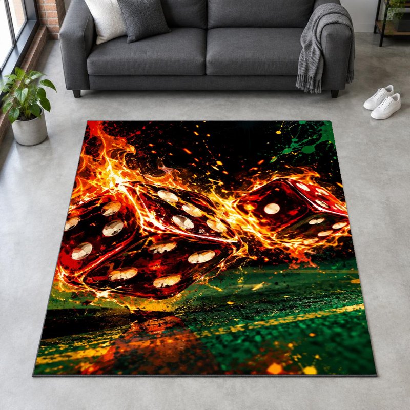 LUCKY DICE - Accent Rug