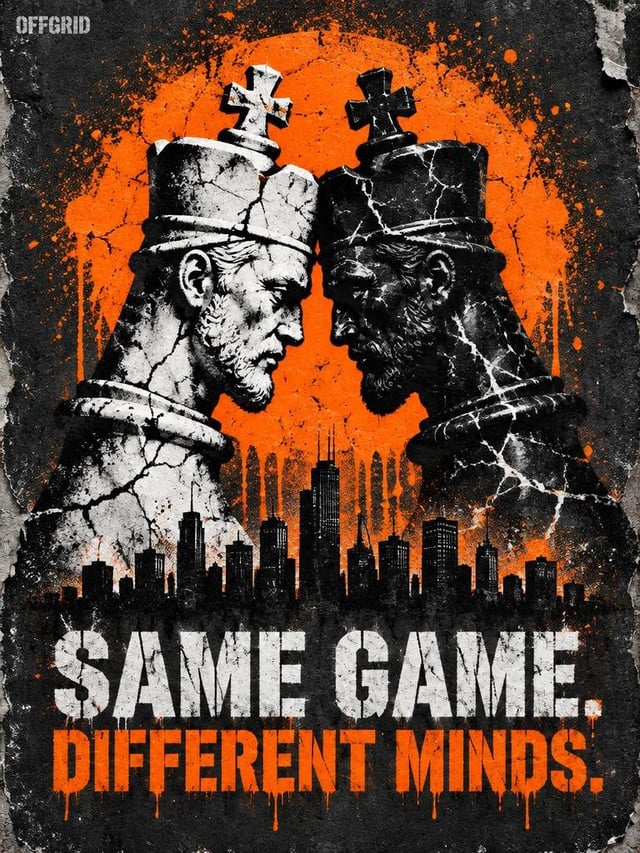 SAME GAME. DIFFERENT MINDS. · Art Puzzle