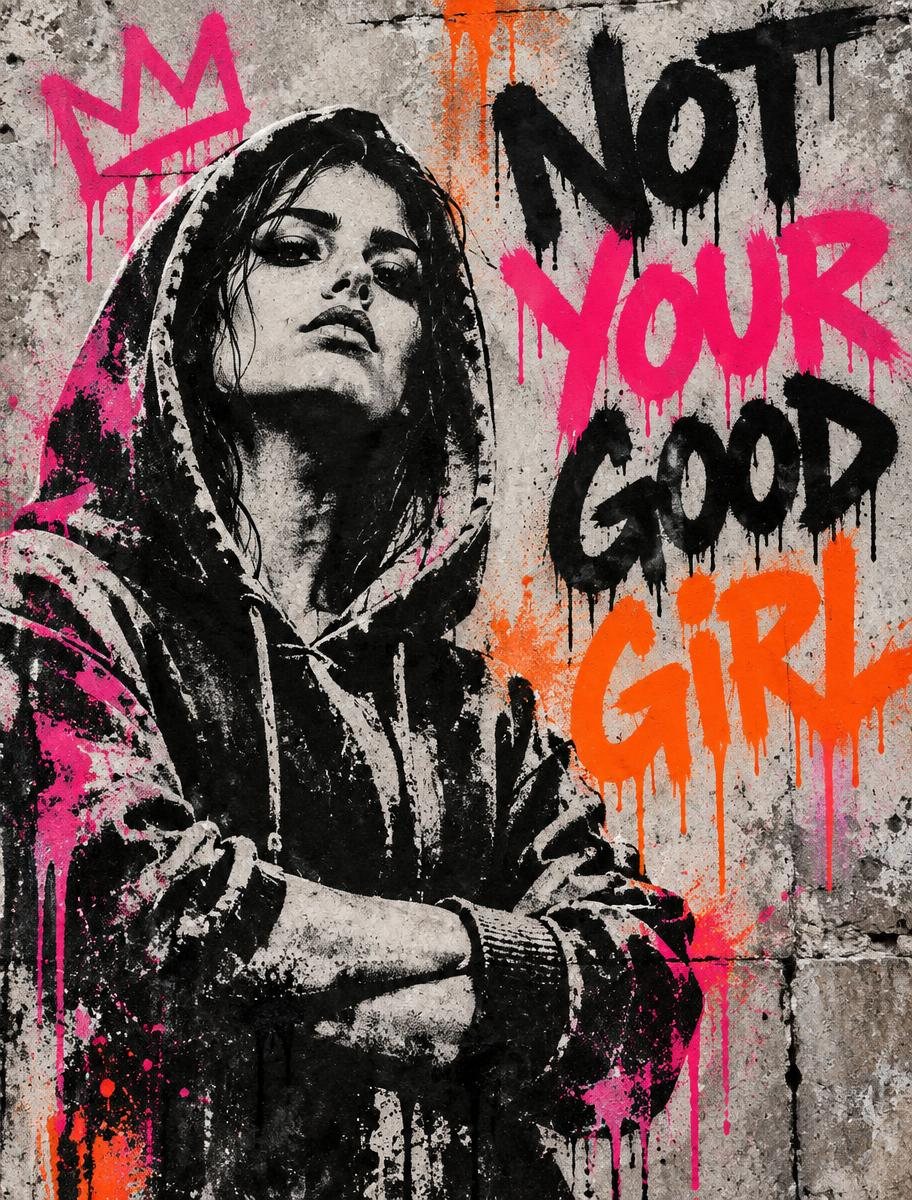 NOT YOUR GOOD GIRL · Wall Tapestry