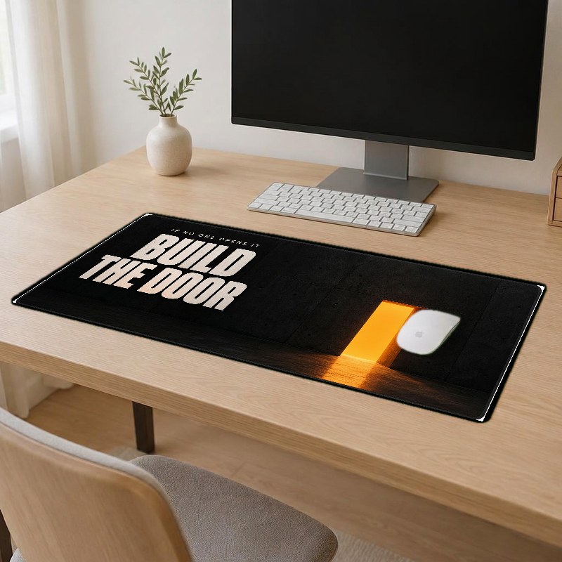 BUILD THE DOOR - XXL Desk Mat