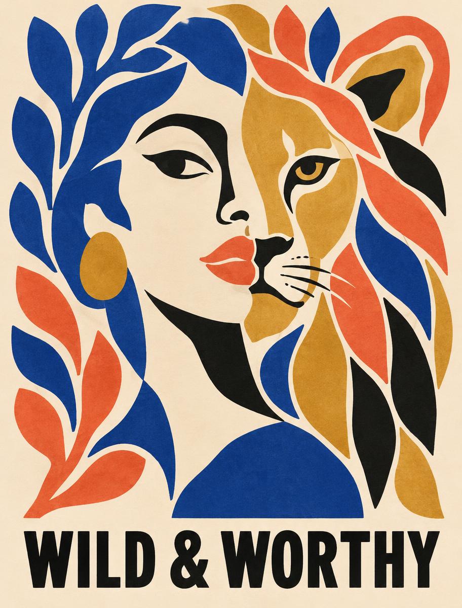 WILD & WORTHY · Wall Tapestry