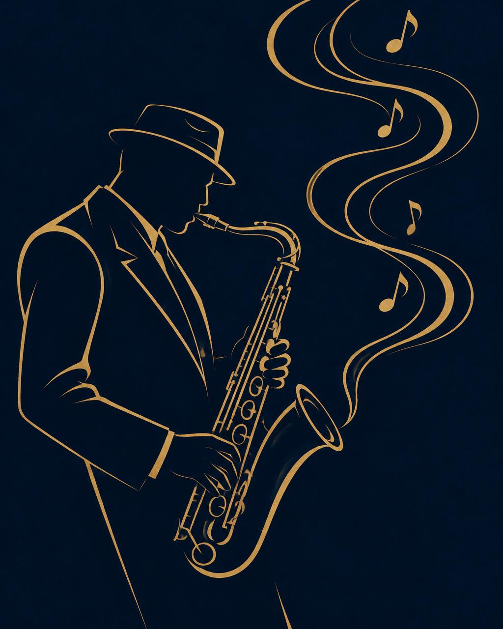 MIDNIGHT JAZZ · Art Puzzle