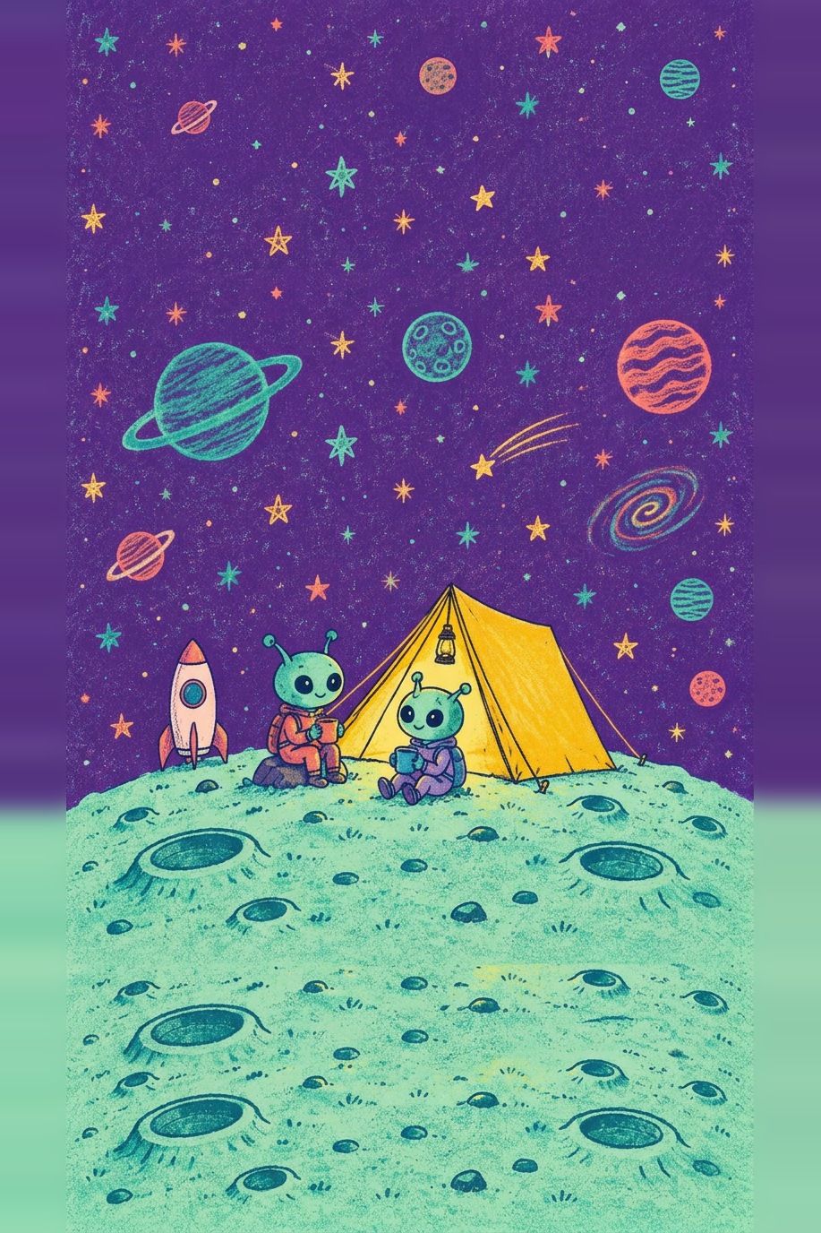 COSMIC CAMP - Accent Rug