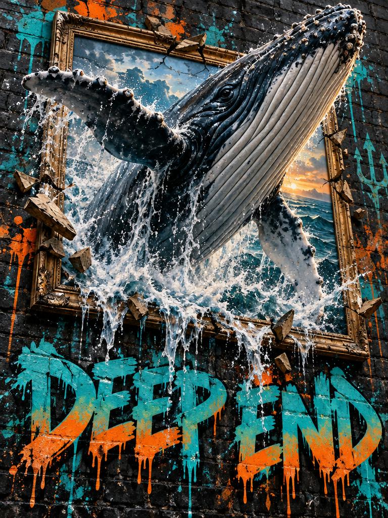 DEEP END - Canvas Art Print