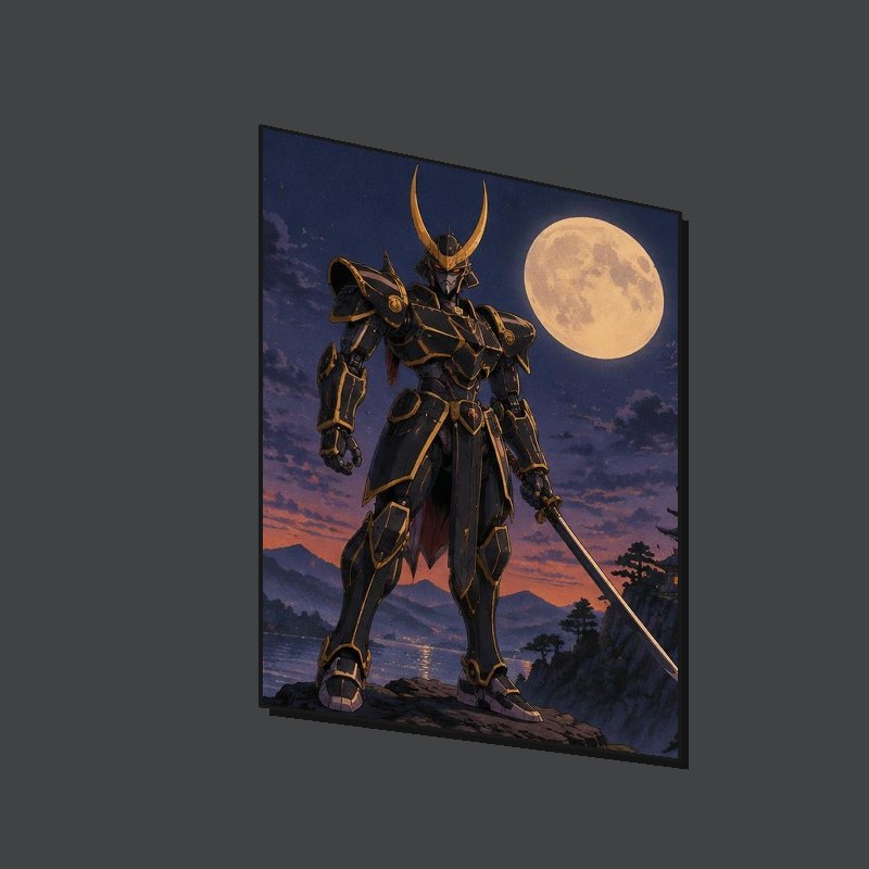 MOON SHOGUN - Art Puzzle - Side view