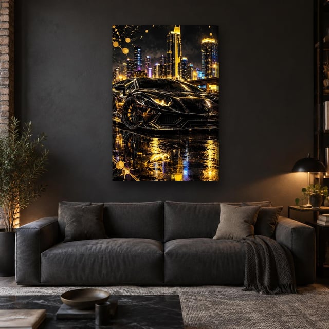 MIDNIGHT SUPERCAR - Canvas
