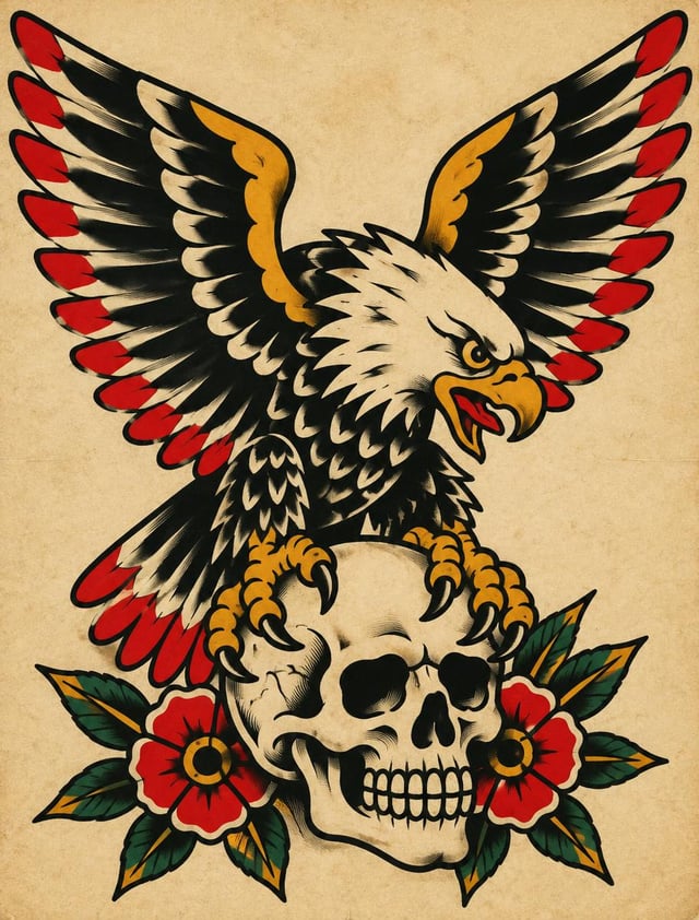 EAGLE SKULL · Art Puzzle