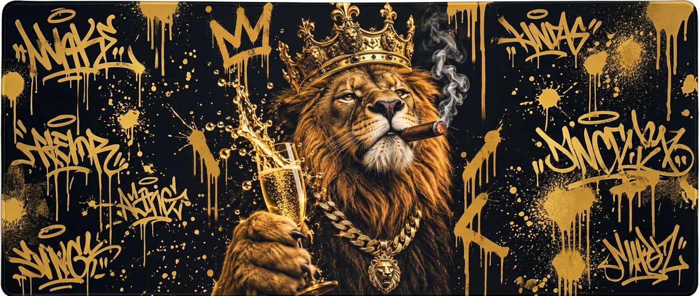 CHAMPAGNE LION