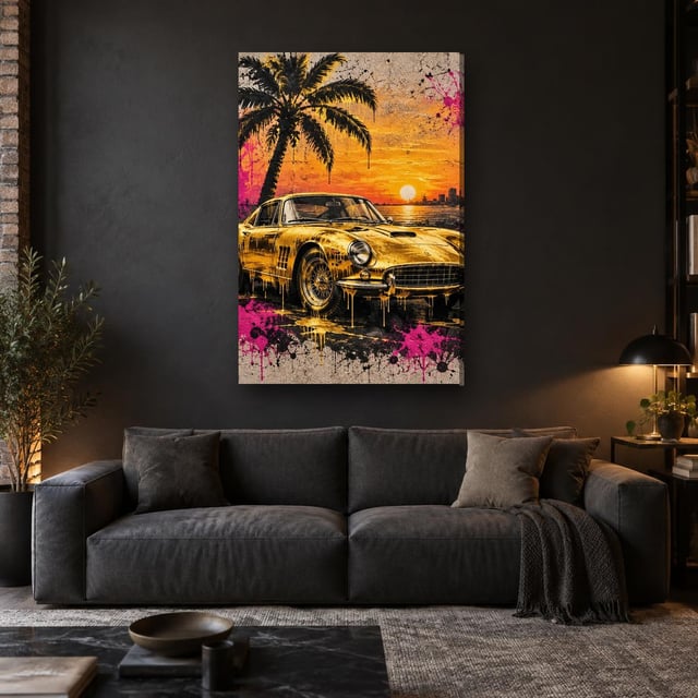 PALM COUPE - Canvas