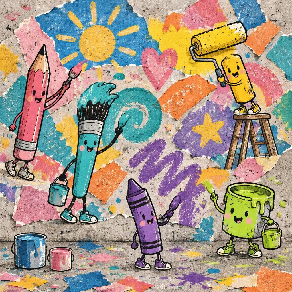 DOODLE CREW · Fleece Blanket