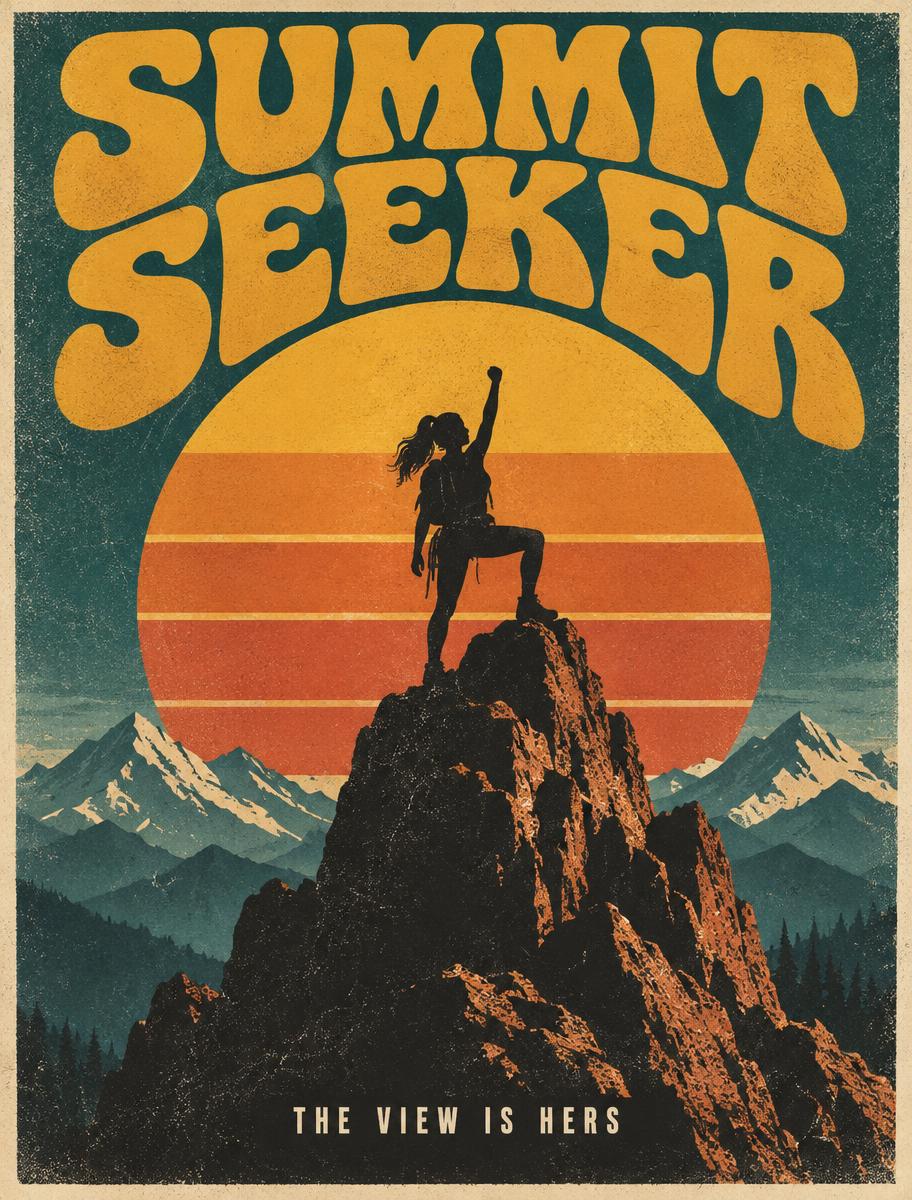 SUMMIT SEEKER · Wall Tapestry