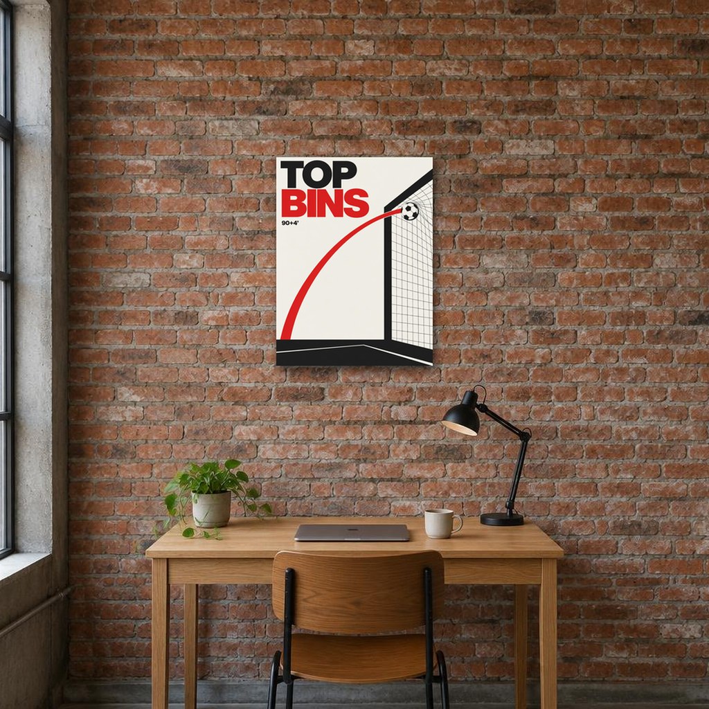 TOP BINS - Stretched Canvas